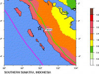 Gempabumi 7,6 SR Guncang Sumatera Barat